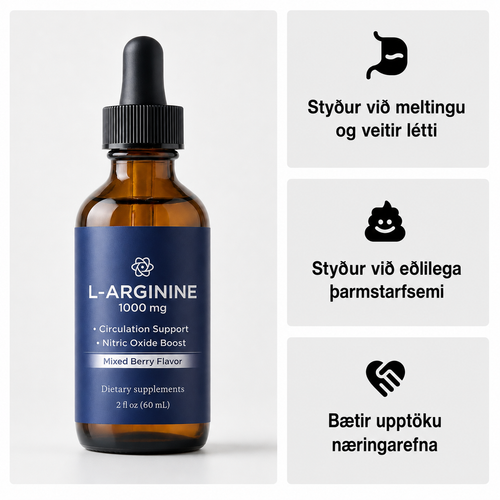 L-Arginine 1000 mg - The Drops That End Bowel Embarassment