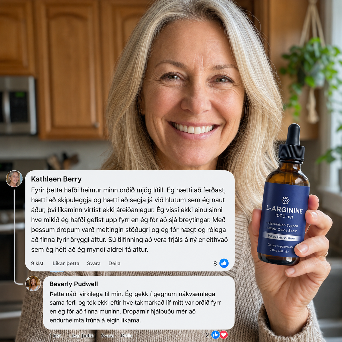L-Arginine 1000 mg - The Drops That End Bowel Embarassment