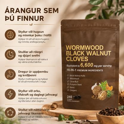 Pure Nordive Wormwood Black Walnut Cloves