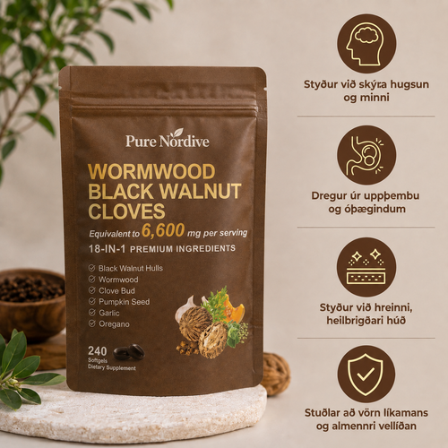 Pure Nordive Wormwood Black Walnut Cloves