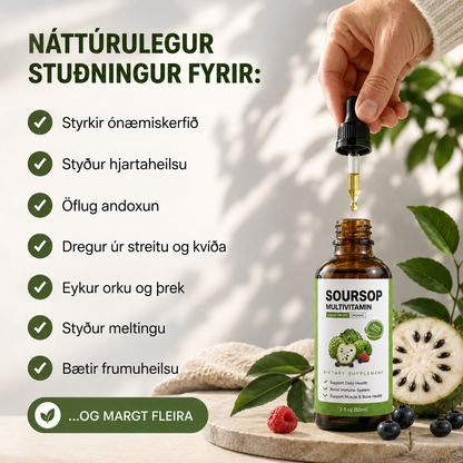 100% pure organic soursop extract