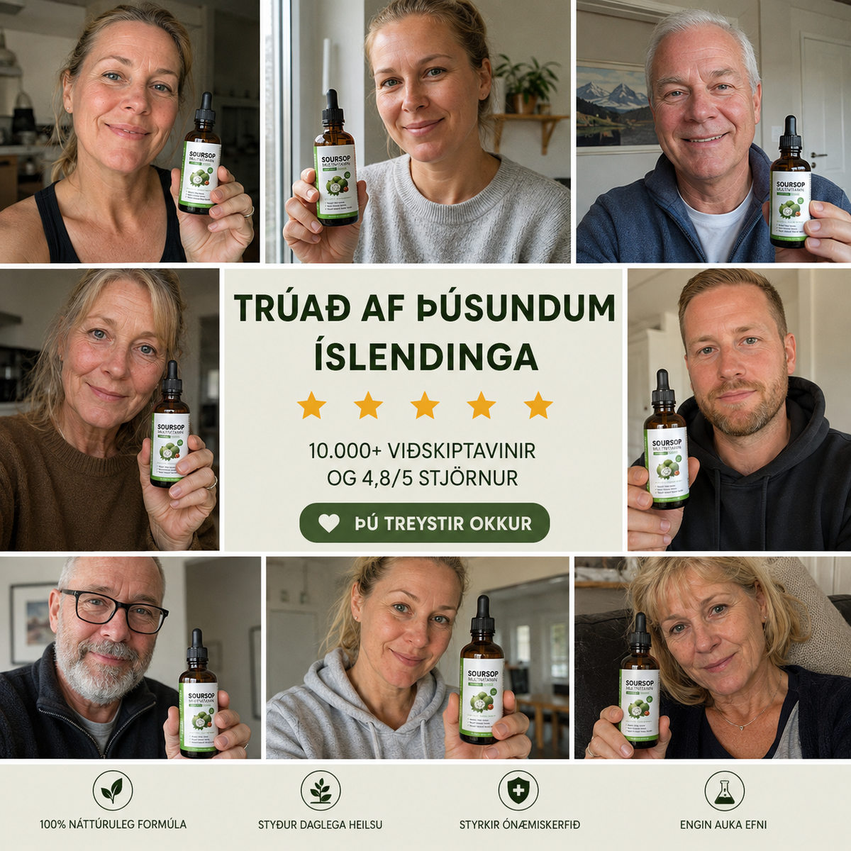 100% pure organic soursop extract